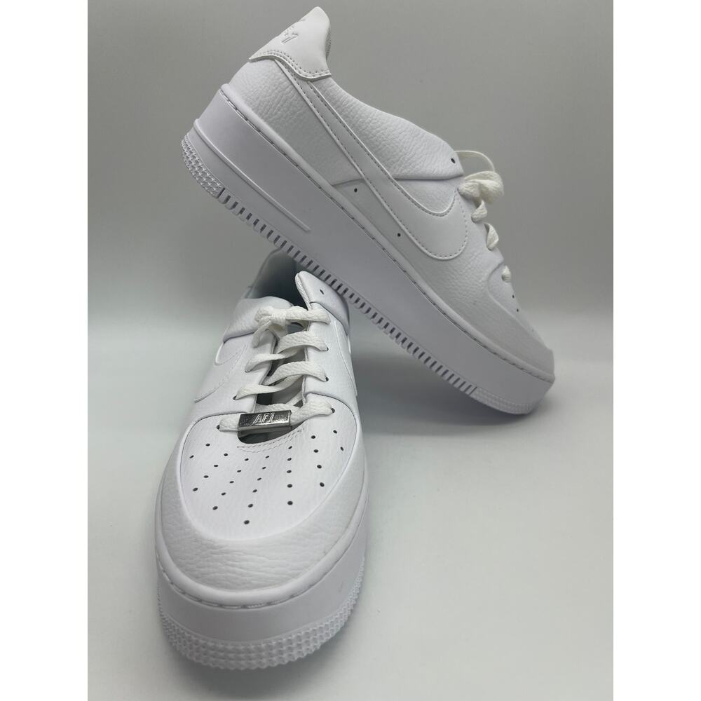 Nike Air Force 1 AF1 Sage Low Women's Shoes AR5339 100 White Size 11 - Picture 5 of 16